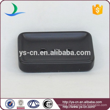 YSb50085-03-sd new pattern black ceramic soap dish product